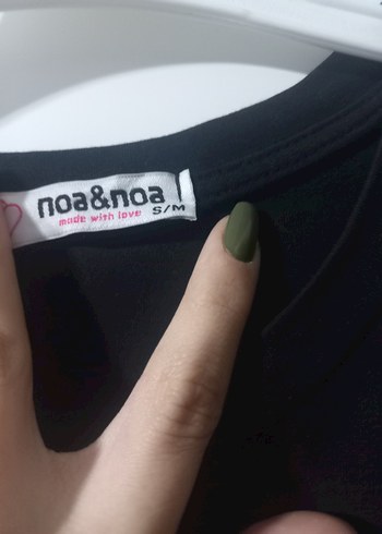 Siyah Kısa Kollu Midi Elbise - Görsel 2