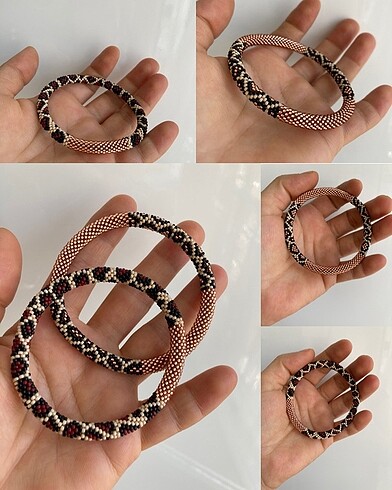 Leopar desenli bileklik