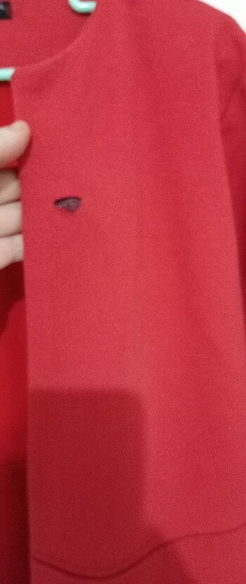 xl Beden kırmızı Renk Yenı ceket