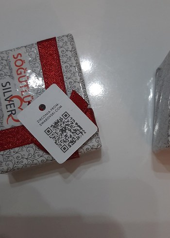 Swarovski taşlı gümüş beştaş yüzük - Görsel 2