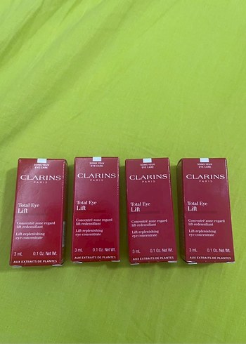 Clarins Total Eye Lift Göz Serumu 3ml - Görsel 9