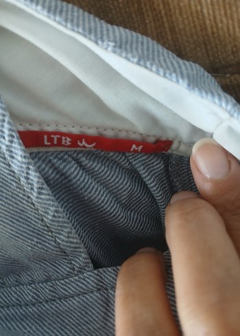 LTB marka keten elbise - Görsel 7