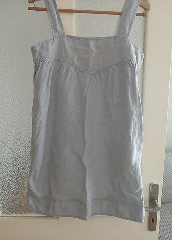 LTB marka keten elbise - Görsel 2