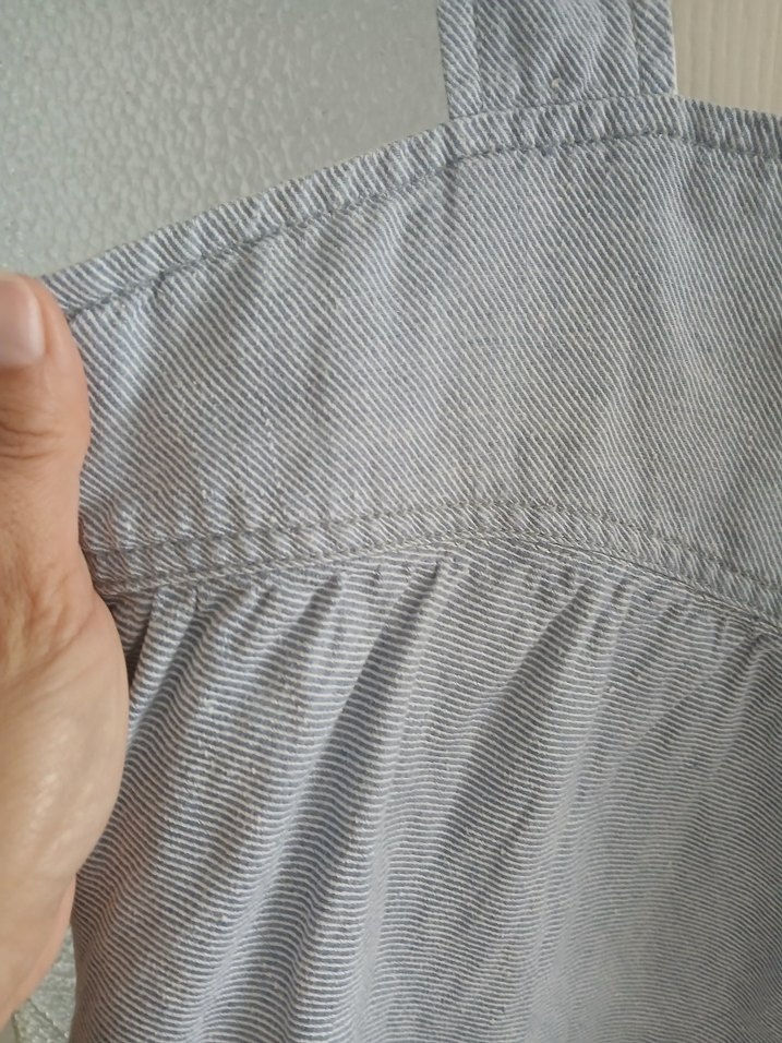 LTB marka keten elbise - Görsel 5