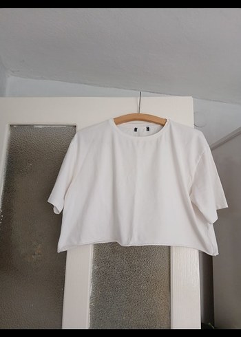 l Beden beyaz Renk Zara marka tişört