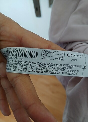 m Beden Oysho elbise
