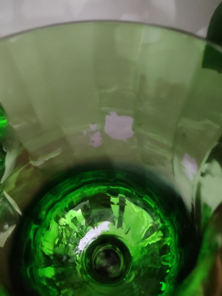 Koyu Yeşil Cam Mumluk Seti - Görsel 3