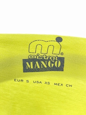 s Beden sarı Renk Mango T-shirt %70 İndirimli.