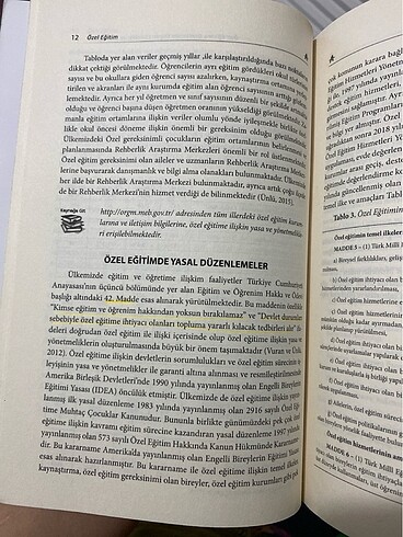  Beden Özel eğitim