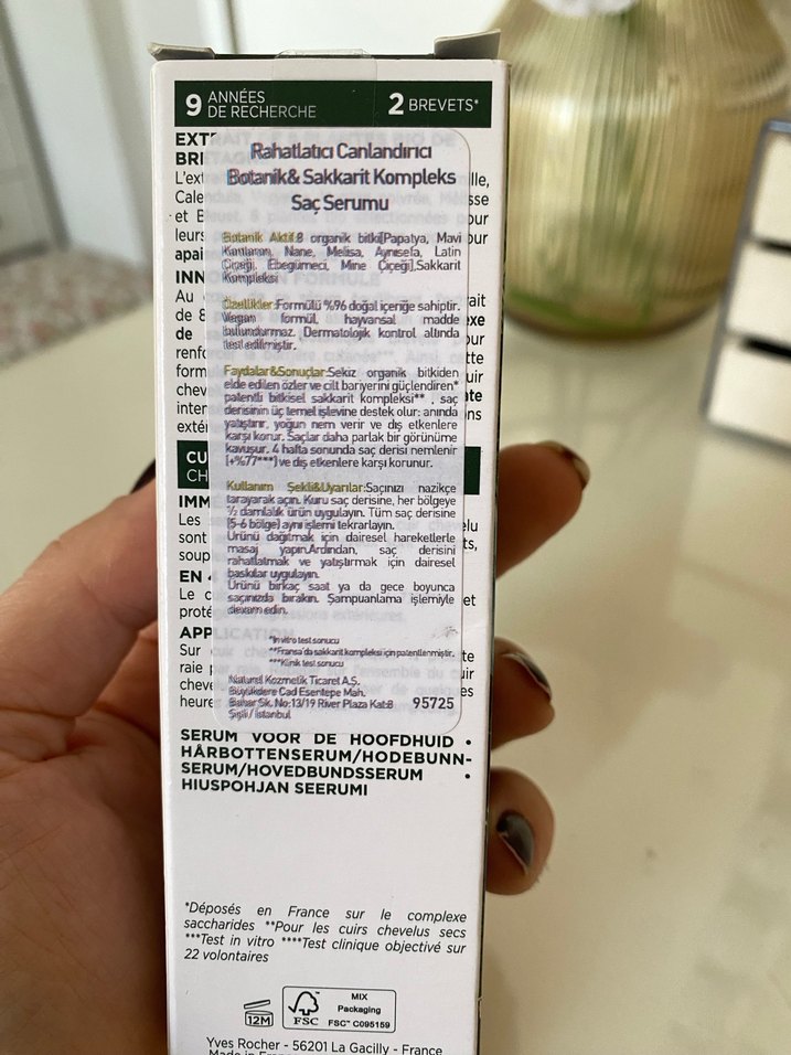 Yves Rocher Saç Derisi Dengeleyici Serum 50 ml - Görsel 2
