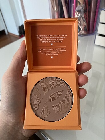  Beden Yves rocher bronzer 01 hafif bronz rengi
