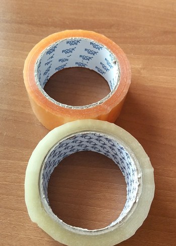 Bej ve Turuncu Paketleme Bantları