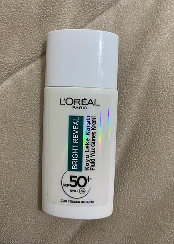Loreal Bright Reveal SPF 50+ Yüz Kremi