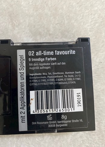 Çok Renkli Koyu Far Paleti - Görsel 4