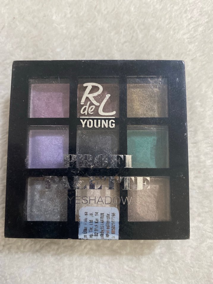 Çok Renkli Koyu Far Paleti - Görsel 3