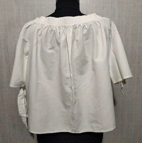 Bershka Oversize lastikli bluz