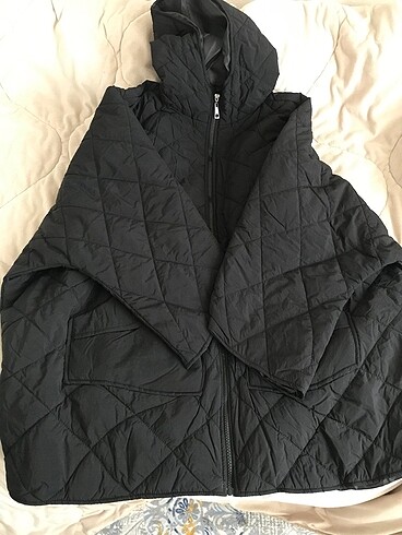 Oversize siyah mont Boyner sıfır