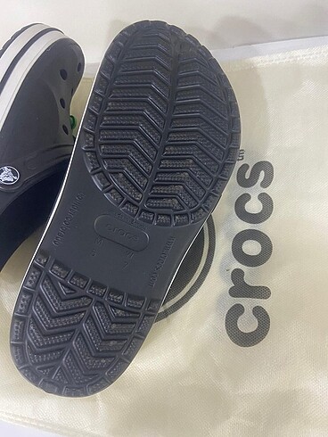 38 Beden siyah Renk Orjinal Crocs terlik sıfır