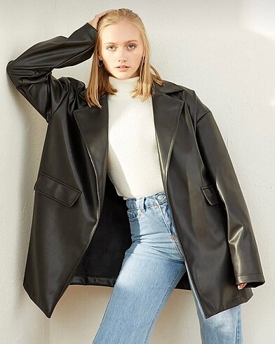 Bershka Ceylan otantik deri ceket