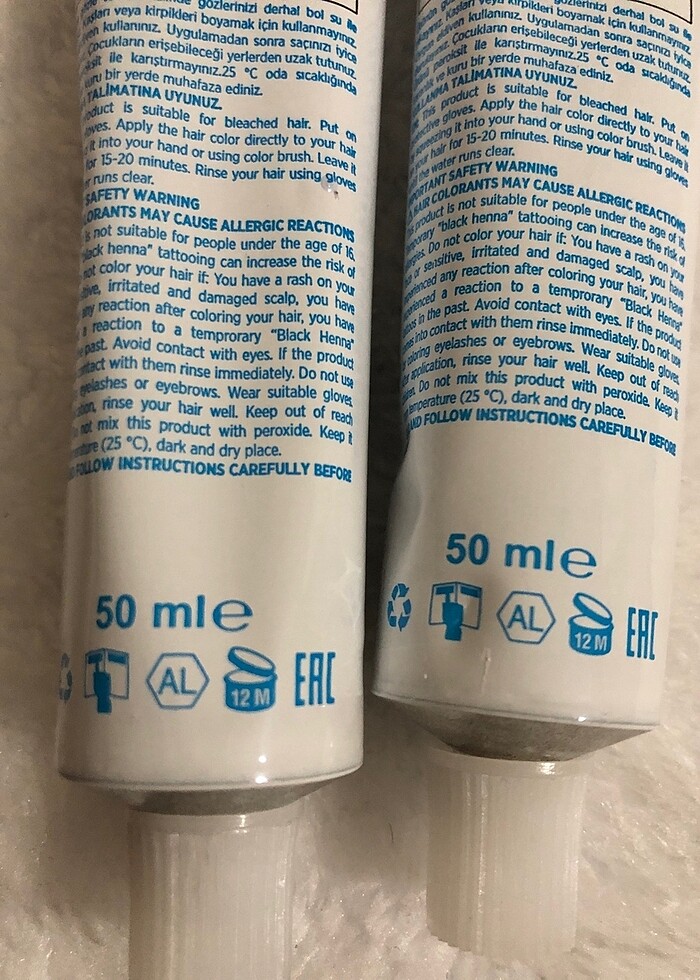 Sıfır kutulu ?. maxx deluxe pembe saç boyası.. 2 tüp boya - Görsel 4