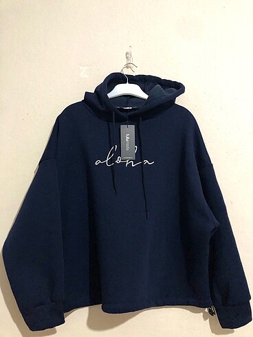 Sıfır şardonlu oversize sweatshirt