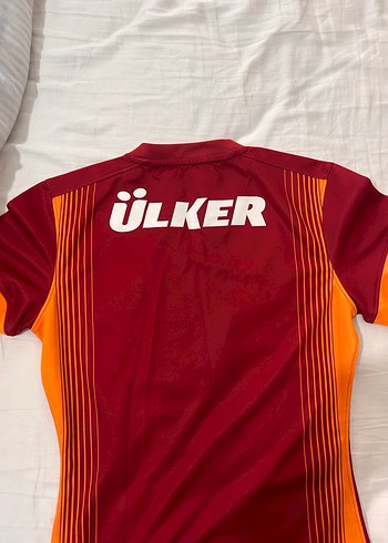 Kadın V Yaka Kısa Kollu Turuncu Forma - Görsel 3