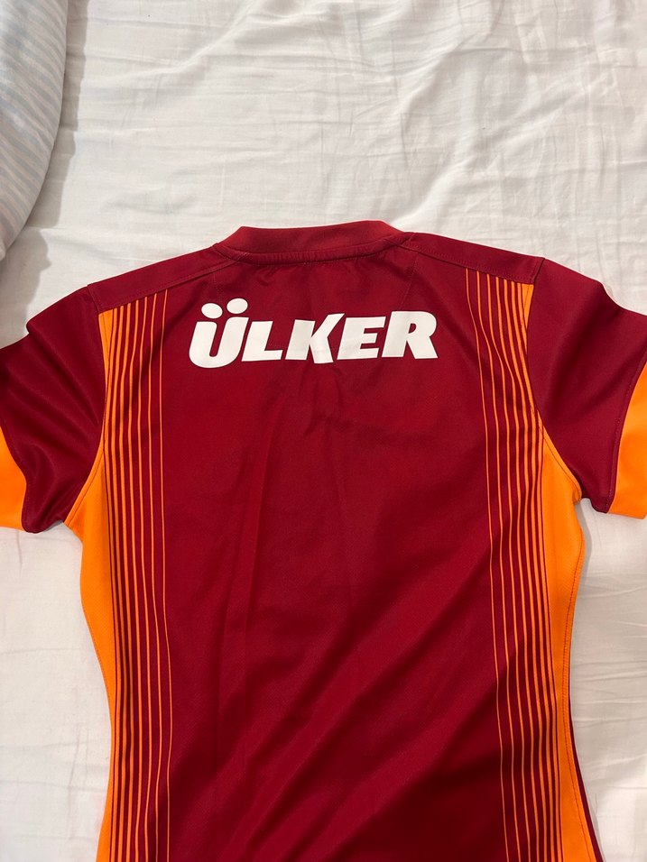 Kadın V Yaka Kısa Kollu Turuncu Forma - Görsel 3