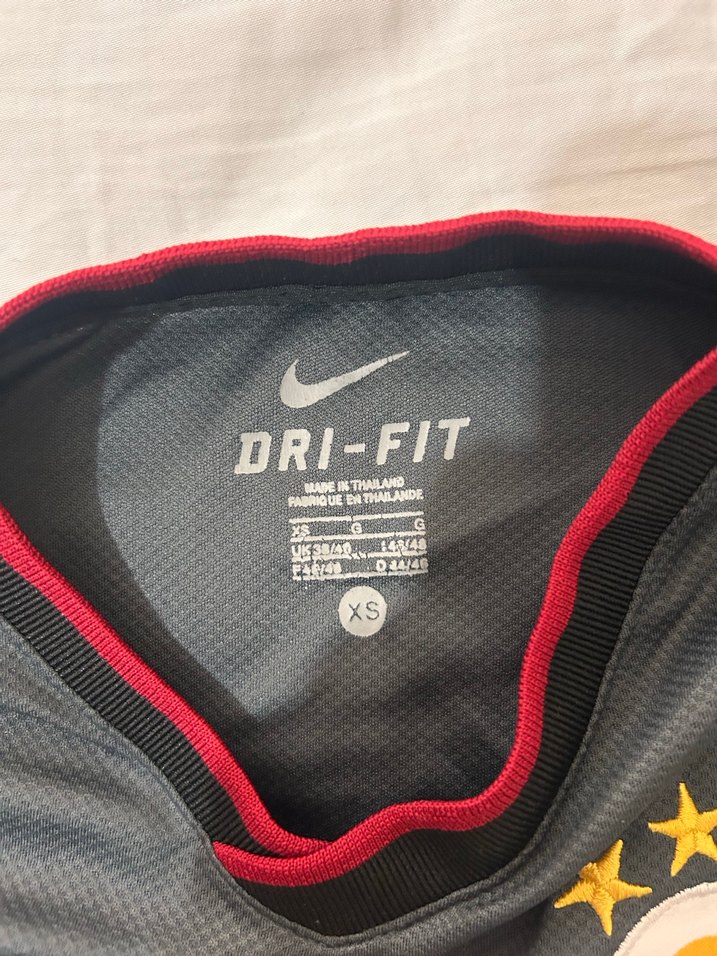 Gri Siyah Erkek Spor Tişörtü Dri-Fit forma - Görsel 2