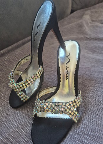 siyah taşlı terlik ORJİNAL 36 NO - Görsel 10