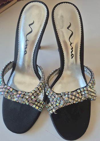 siyah taşlı terlik ORJİNAL 36 NO - Görsel 8