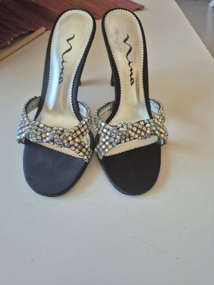 siyah taşlı terlik ORJİNAL 36 NO - Görsel 3
