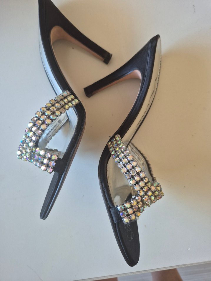 siyah taşlı terlik ORJİNAL 36 NO - Görsel 4