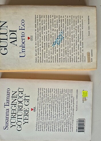 Gülün Adı Umberto Eco /yüreğinin götürdüğü yere git