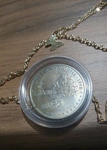 Beden altın Renk vintage Alman 5 mark