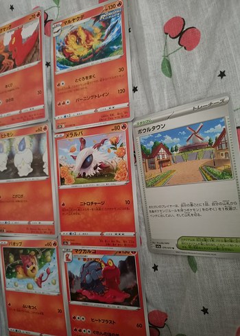 Pokémon Kırmızı Obsidienne Oyun Kartları Seti - Görsel 3