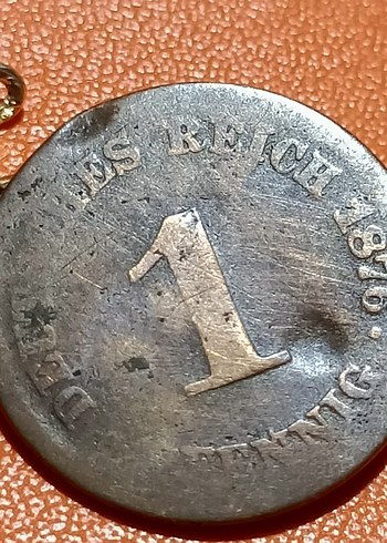 Alman imparatorluğu antik coin - Görsel 3