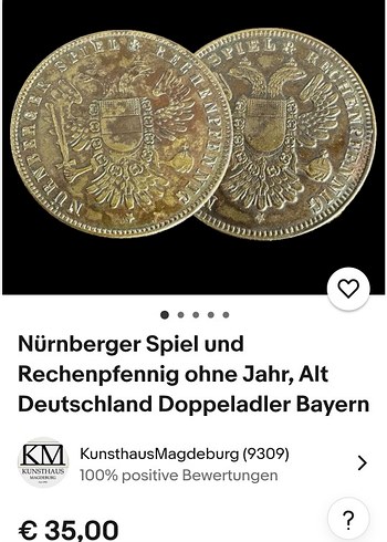 Avusturya çeyrek florin 1850ler - Görsel 3