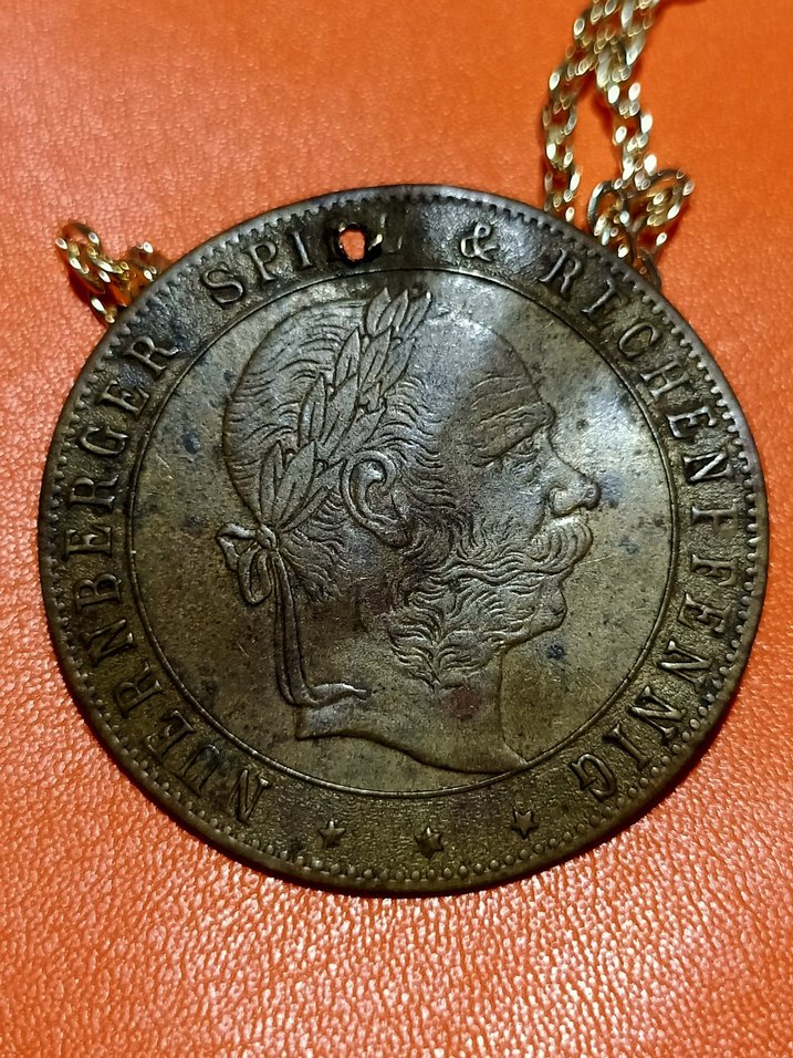 Avusturya çeyrek florin 1850ler - Görsel 4