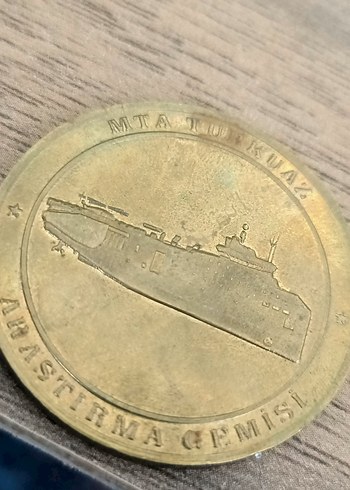 MTA turkuaz gemisi nadir jeton - Görsel 2