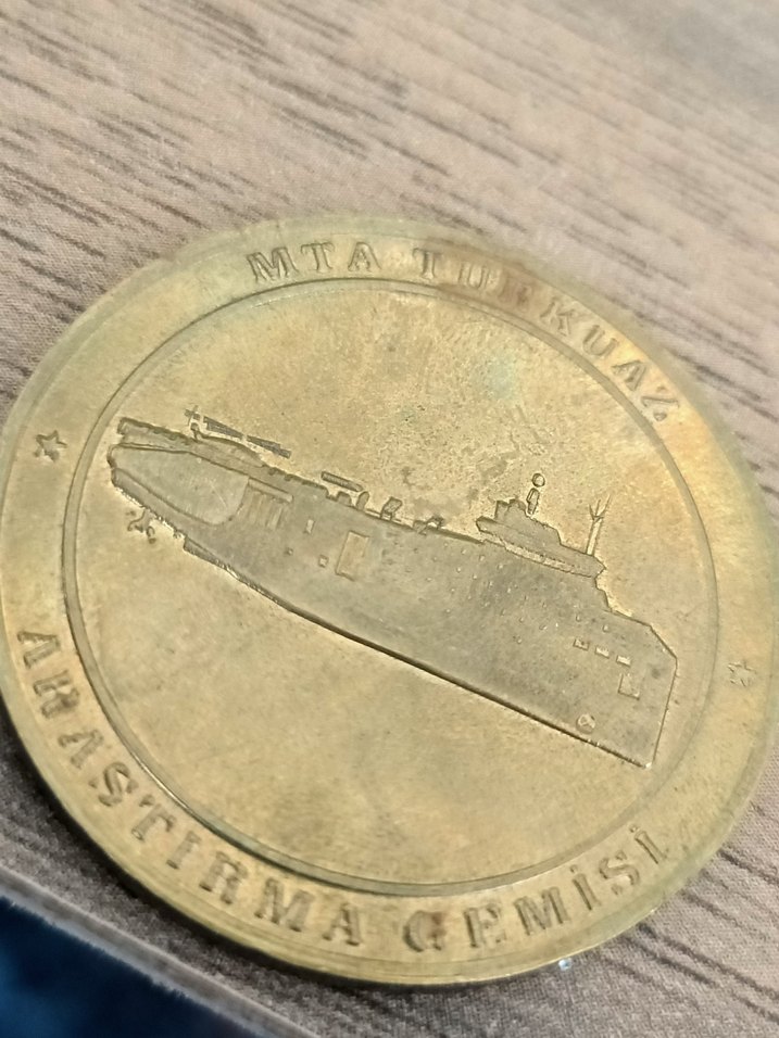 MTA turkuaz gemisi nadir jeton - Görsel 2