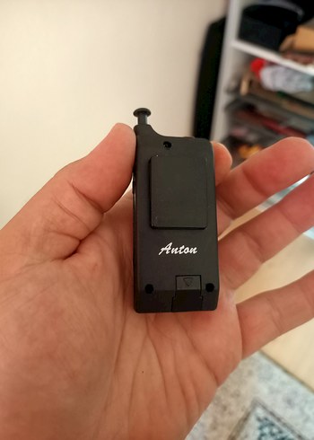 vintage telefon çakmak - Görsel 3