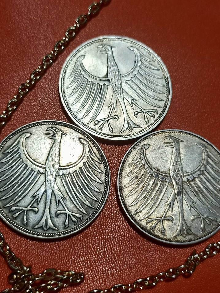 Vintage Alman gümüş metaller - Görsel 3