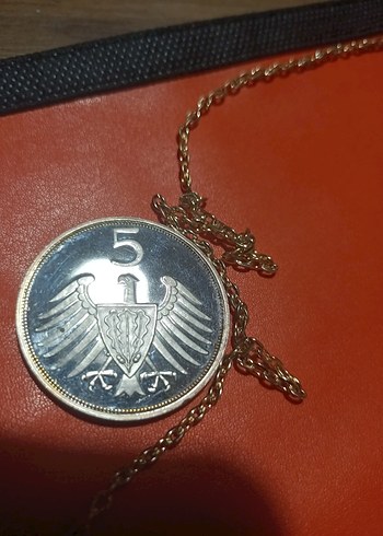 vintage Alman gümüş metal - Görsel 10