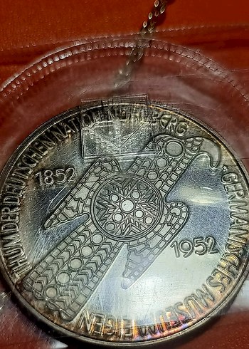 vintage Alman gümüş metal - Görsel 5