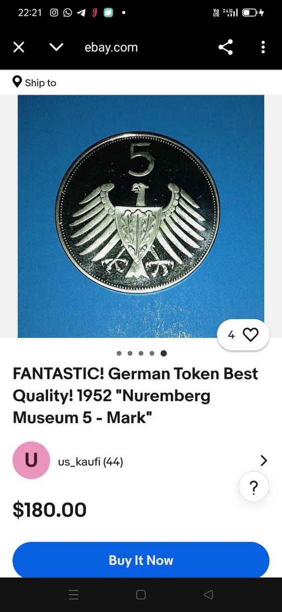 vintage Alman gümüş metal - Görsel 2