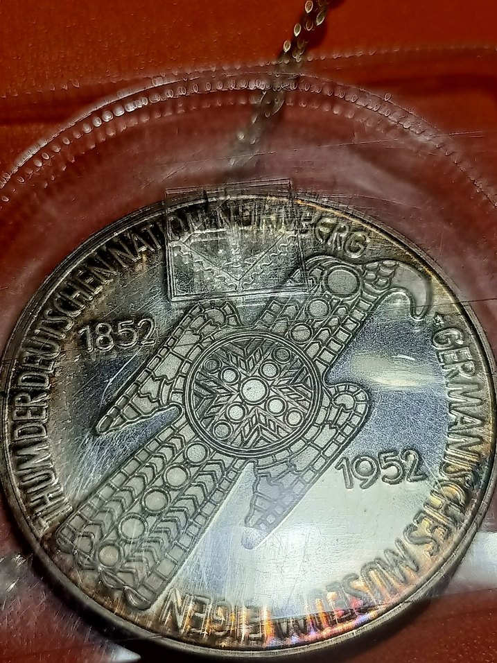 vintage Alman gümüş metal - Görsel 5