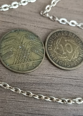 Beden Vintage Alman weimar cumhuriyeti 2adet