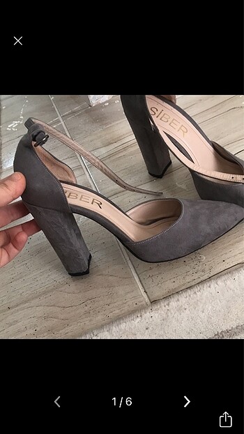Diğer Kalın topuk stiletto