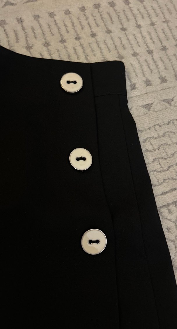 Siyah Sort Etek - Görsel 2