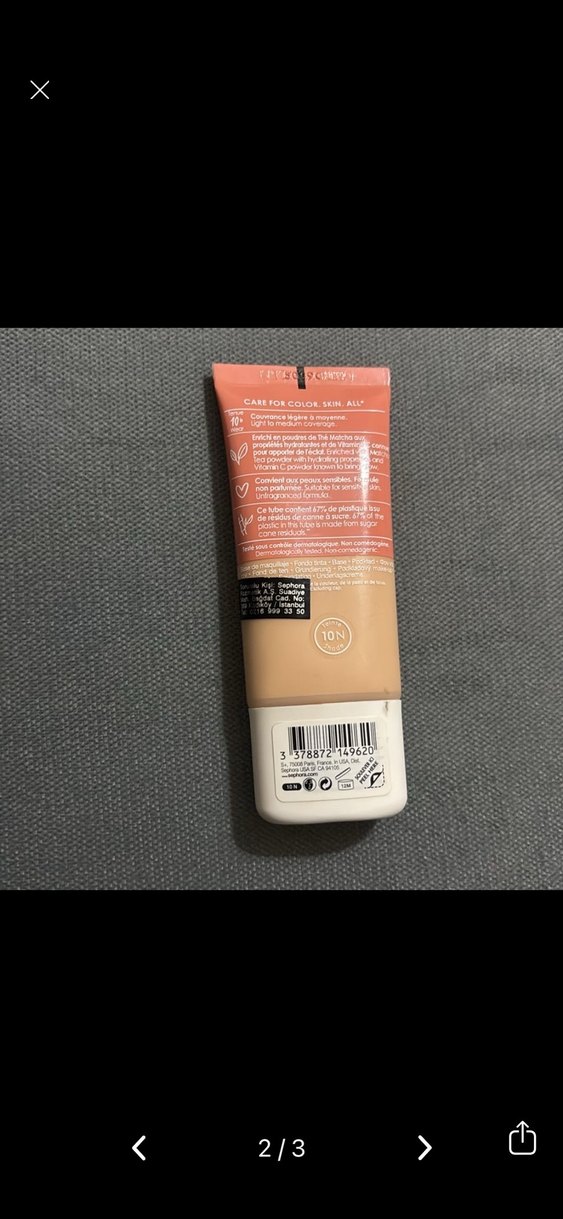 Sephora Collection Care Glow Fondöten - Açık Bej - Görsel 2